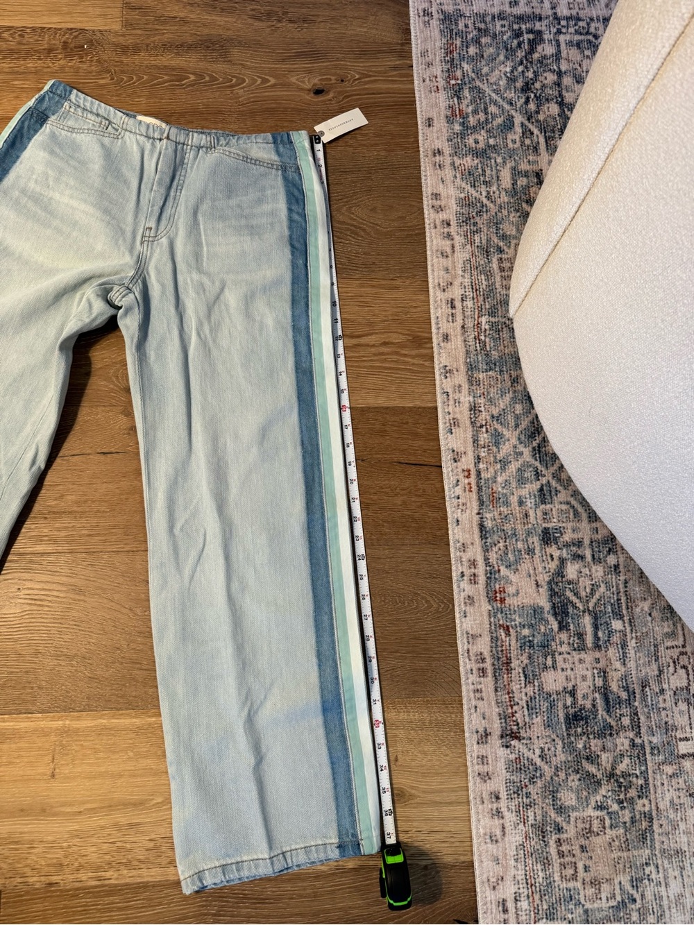 Anthropologie Pilcro Light Blue Wide-Leg Jeans - Picture 11 of 12